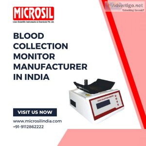 Blood collection monitor manufacturer in india