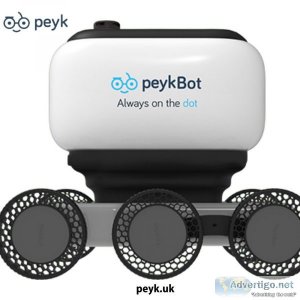 Experience ai-based delivery robot in dubai