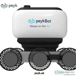 Experience ai-based delivery robot in dubai