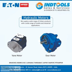 Hydraulic motor supplier/distributor eaton, vickers in indore