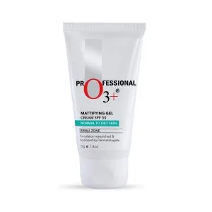 O3+ mattifying gel cream spf 30: oil-free sun protection