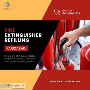 Fire extinguisher refilling in faridabad