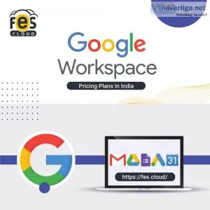 Affordable google workspace price in india - fes cloud