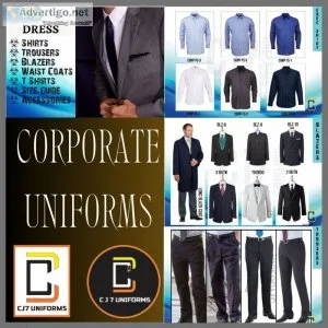 Cj7 uniforms offer corporate uniforms in chennai