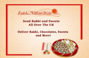 Delight your loved ones in the uk with a rakhi and sweets combo 