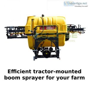 Efficient tractor mounted boom sprayer for your farm