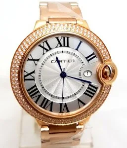 Cartier ballon bleu de diamond mens watch (1)