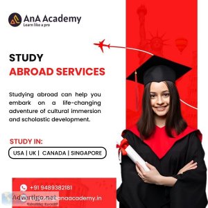 Study abroad consultancy in madurai - ana academy