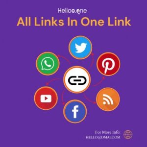 Contact hellooone to get all links in one link