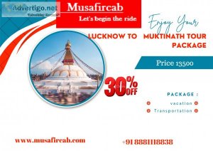 Lucknow to muktinath tour package