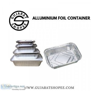 Buy aluminium foil container with lid online for food packaging