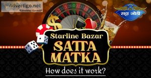 Starline bazar satta matka: how does it work?