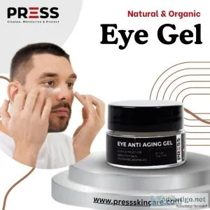 Natural eye gel for dark circles