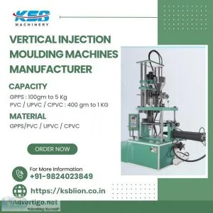 Vertical injection molding machine manufacturer
