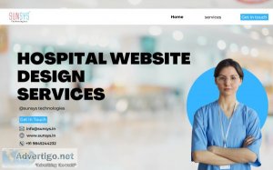 Hospital website design services