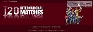 Best t20 internationals prediction tips | cric prediction
