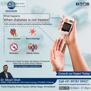 Diabetes specialist in ahmedabad - dr. moxit shah