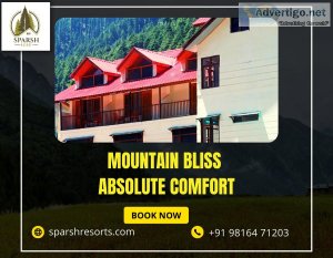 Indulge in the best premium hotel in manali with sparsh resort