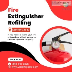Fire extinguisher refilling in ecotech-1 to 12