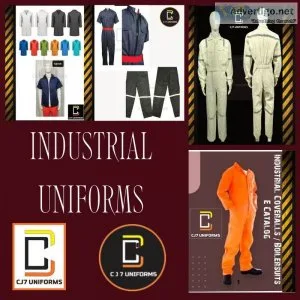 Industrial uniforms in chennai are offered by cj7 uniforms