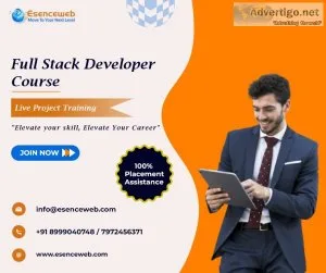Full stack developer course | esenceweb | india