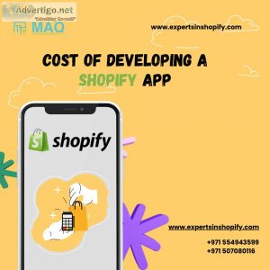 Cost of developing a shopify app