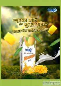 Get the best of health and taste with uht-rd mango milk