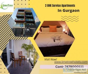 2 bhk service apartment golf course road