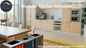 Best modular kitchen manufacturers| nimbus interiors
