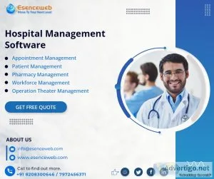 Best hospital management software | esenceweb | india