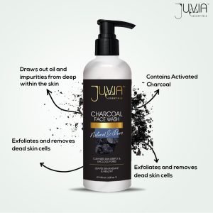 Juvia essentials: wide range of natural beauty products(charcoal