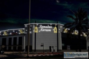 A company that delivers exceptional ramadan light decoration ser