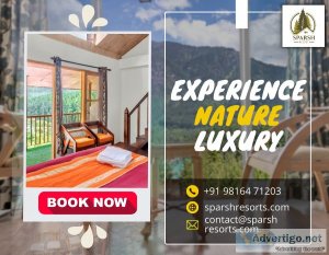 Best hotel booking in manali ? sparsh resort