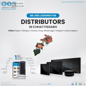 Oob smarthome we are looking for distributor #chhattisgarh #indi