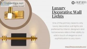 Luxury decorative wall lights| designer fans