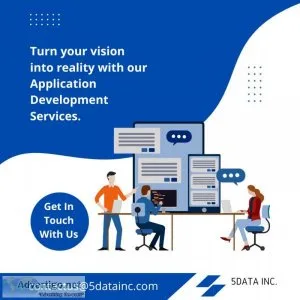 Excellent application development company | 5data inc, usa
