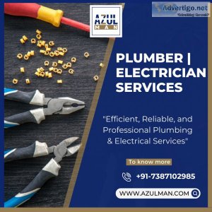 Electrician and plumber services