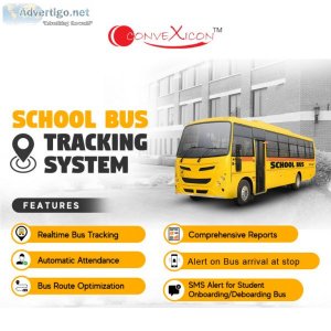 Real-time school bus tracking solution