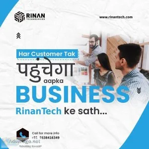 Rinan technologies is web development company in jaipur
