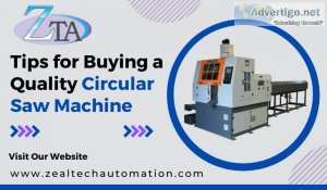 Tips for buying a quality circular saw machine