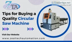 Tips for buying a quality circular saw machine