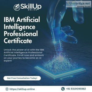 Ibm artificial intelligence professional certificate