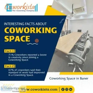 Best coworking space in baner | coworkista