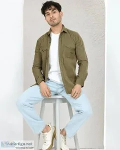 Solid shirts for men online | dimeh