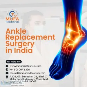 Regain your active lifestyle with ankle replacement surgery in i