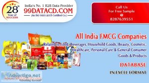 All india fmcg companies database