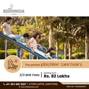 Luxury apartments for sale near tspa appa junction | shantasrira