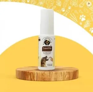Cannivin spray for puppy growth and development