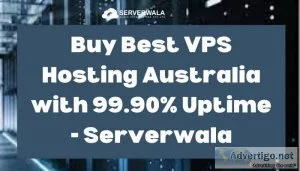 Buy best vps hosting australia with 9990% uptime - serverwala