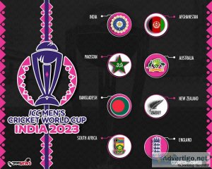 Icc men s cricket world cup india schedule and fixtures